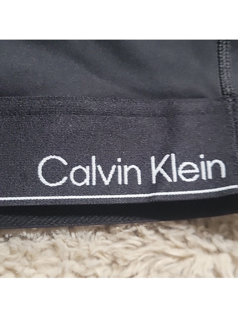 Calvin Klein Black Racerback Bralette size sm - Picture 4 of 6
